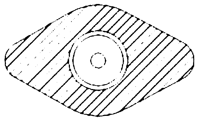 Coupler sealing ring sleeving and taking device for metro vehicle