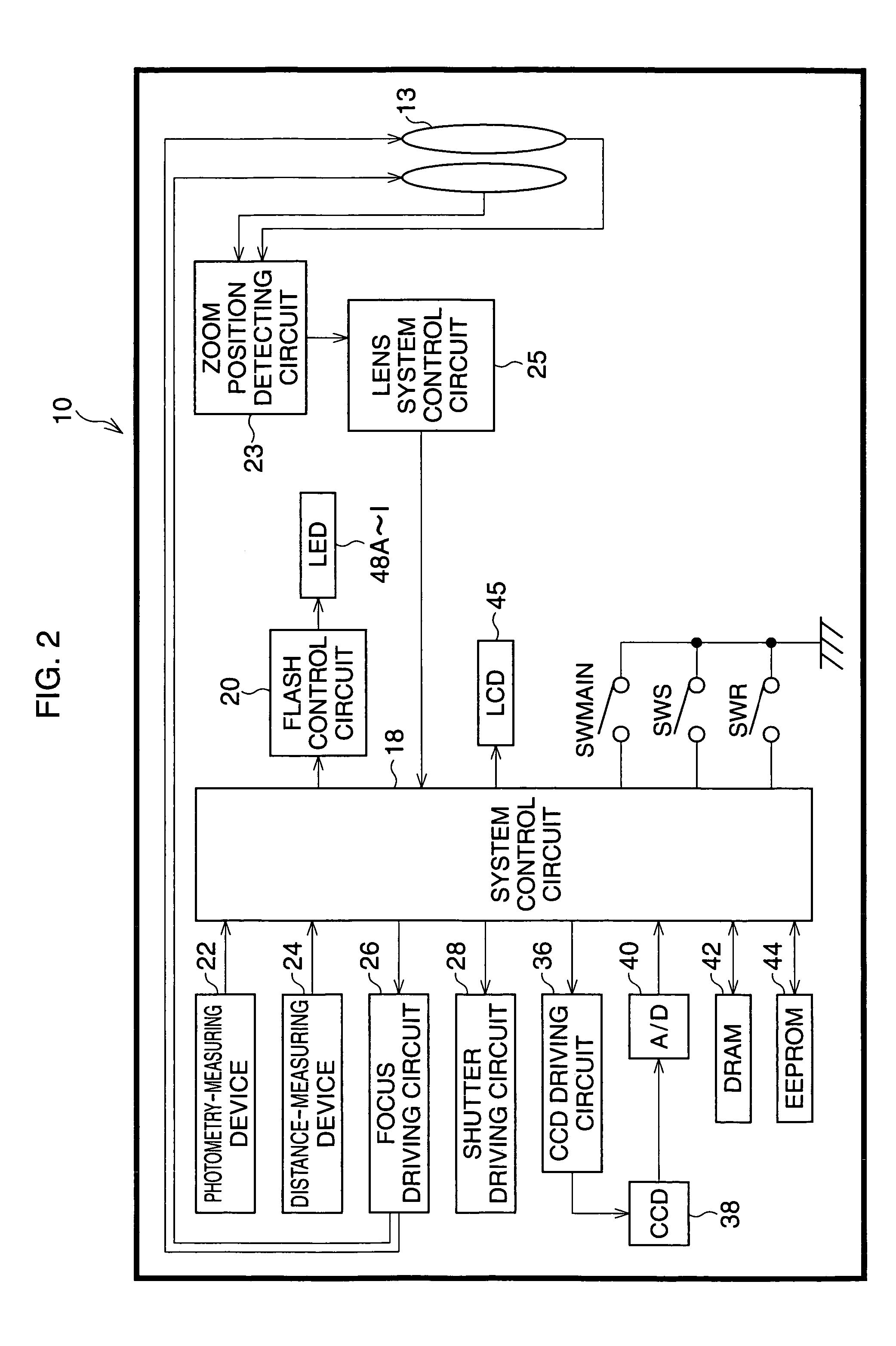 Light-amount control device for photographing