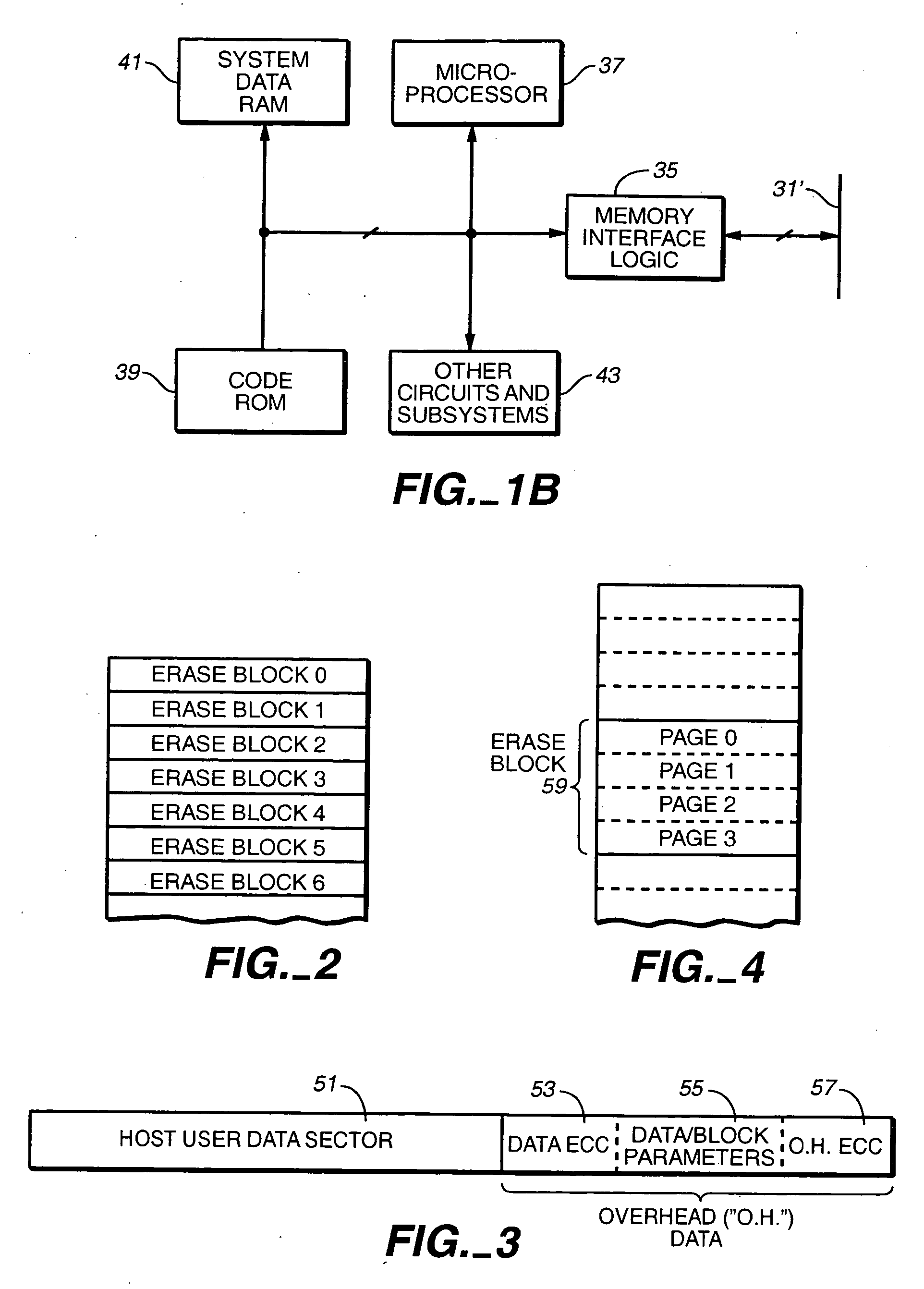 Non-volatile memory and method with improved indexing for scratch pad and update blocks