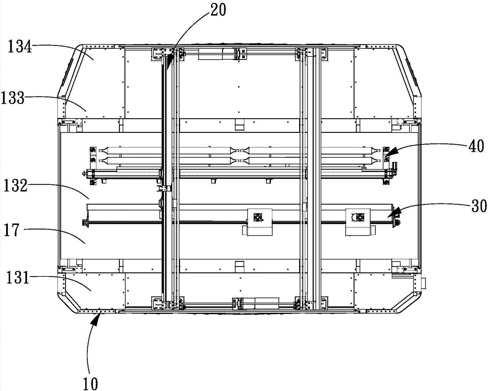 Multifunctional full-automatic leather printing and cutting machine and application method thereof