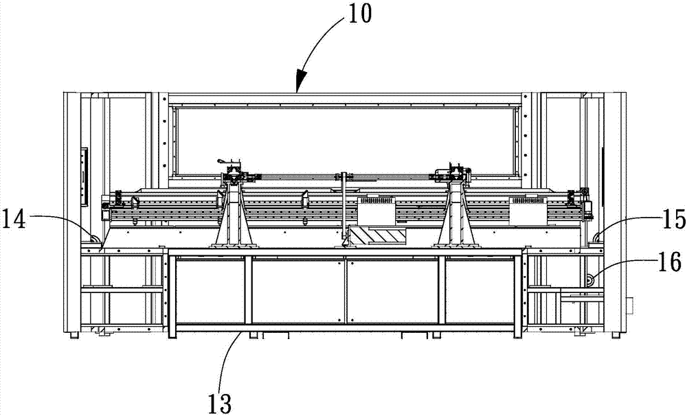 Multifunctional full-automatic leather printing and cutting machine and application method thereof