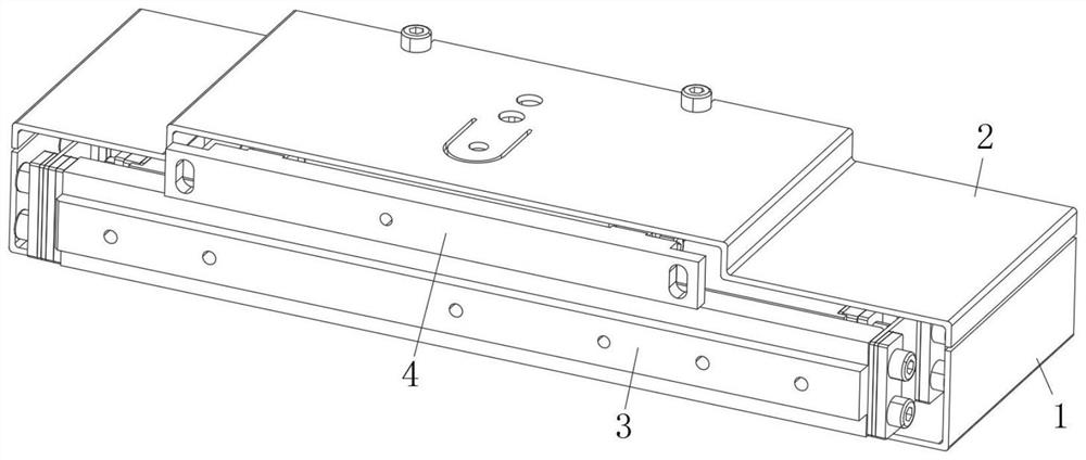 Ceramic piezoelectric type same-platform linear front-back reciprocating conveying vibration machine body