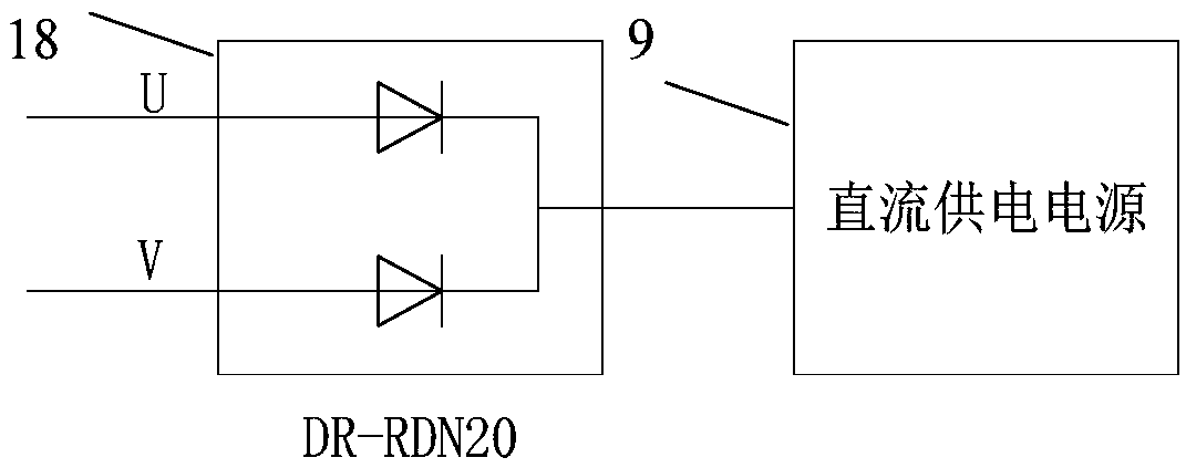 Permanent magnet synchronous motor control method and control system based on pulsating high-frequency voltage injection