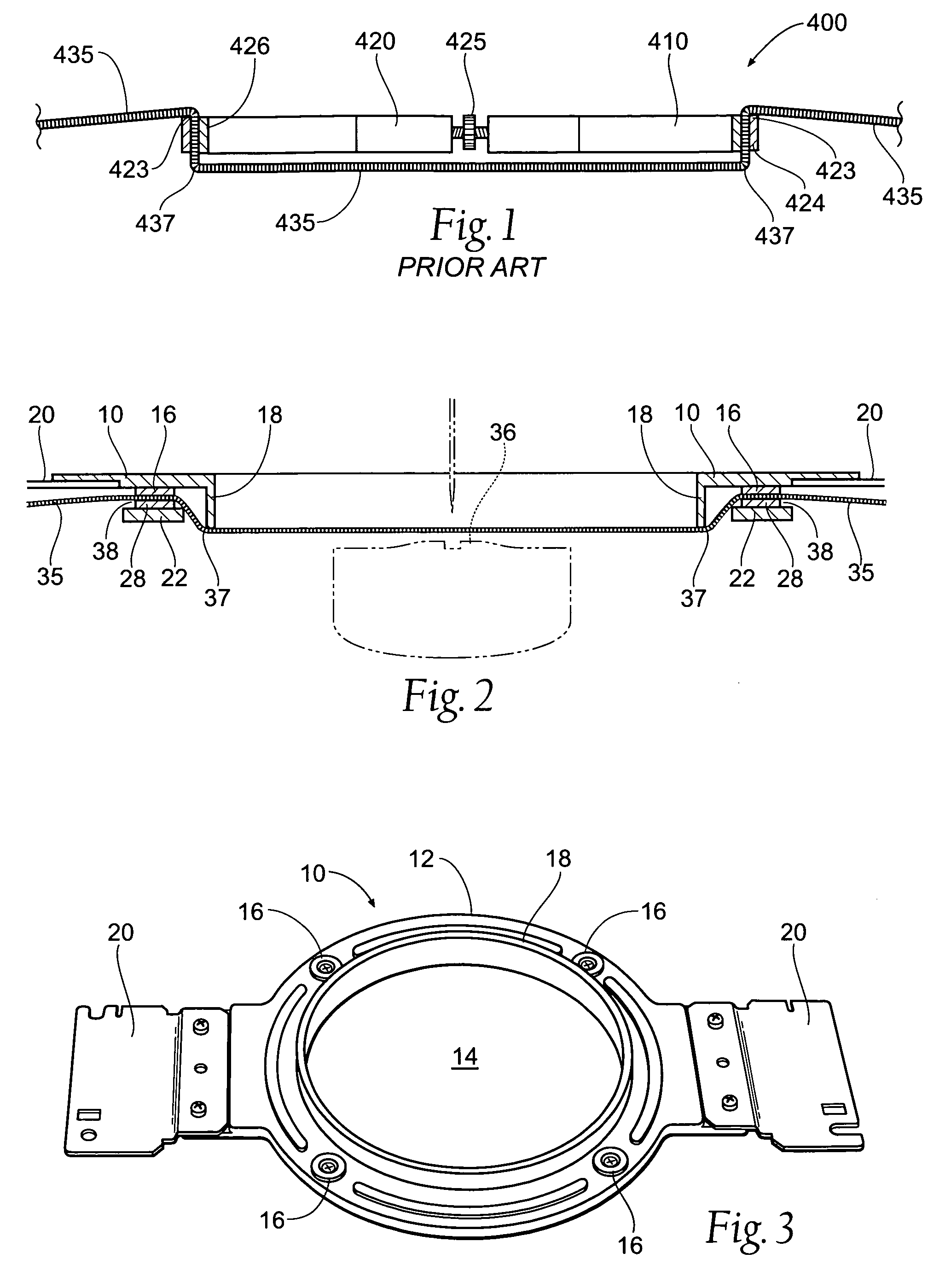 Magnetic fabric retaining device