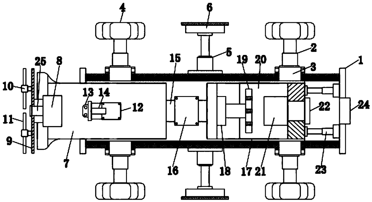 Pipeline dredging robot