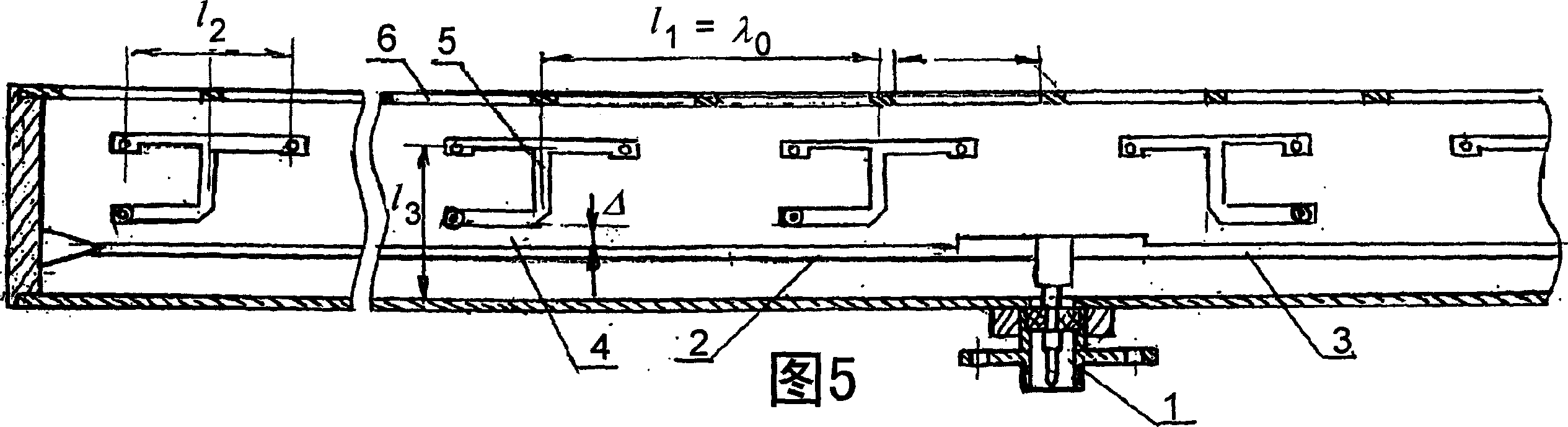 Linear high frequency antenna