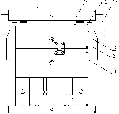 Mold-clamping sequence control mechanism