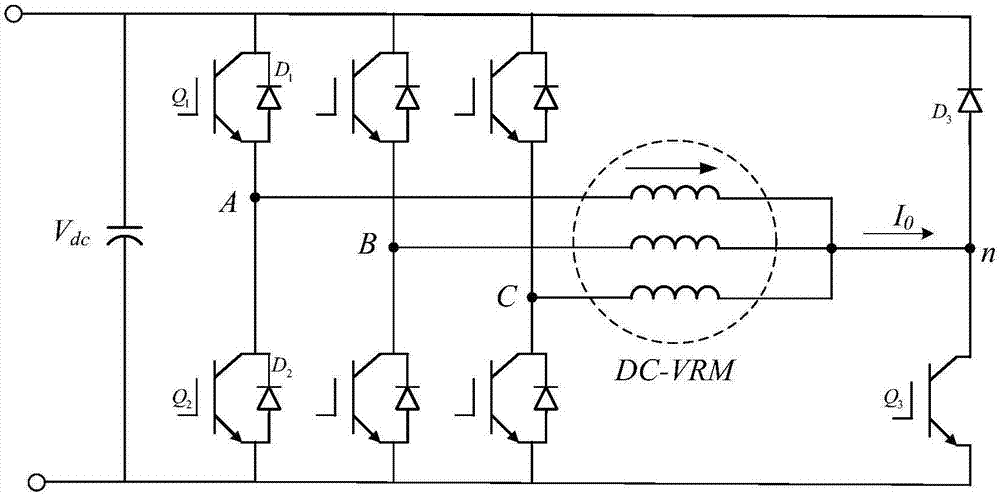 Motor driver and stator direct current excitation motor system