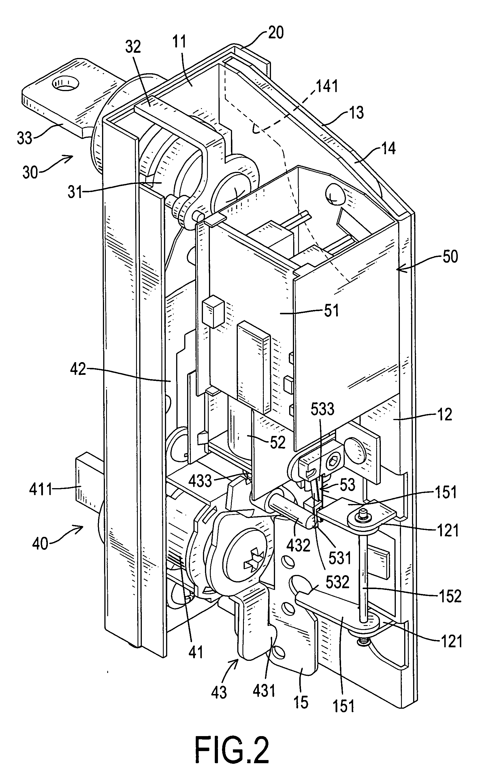 Lock for a locker