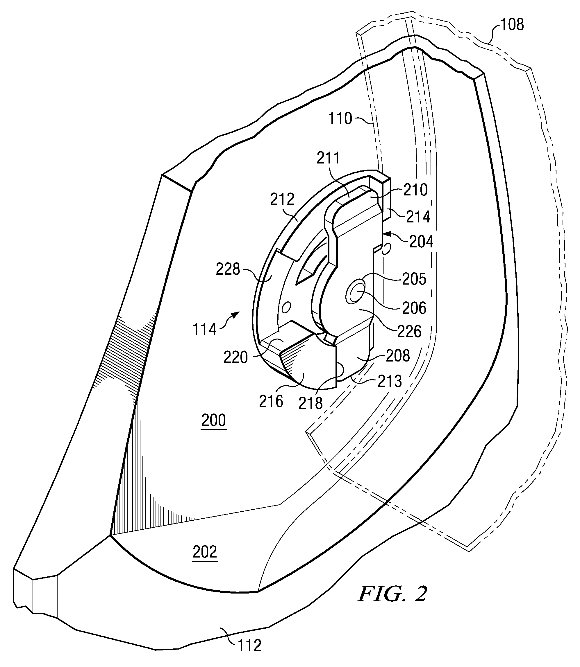 Vehicle mud flap with fender fold clamp