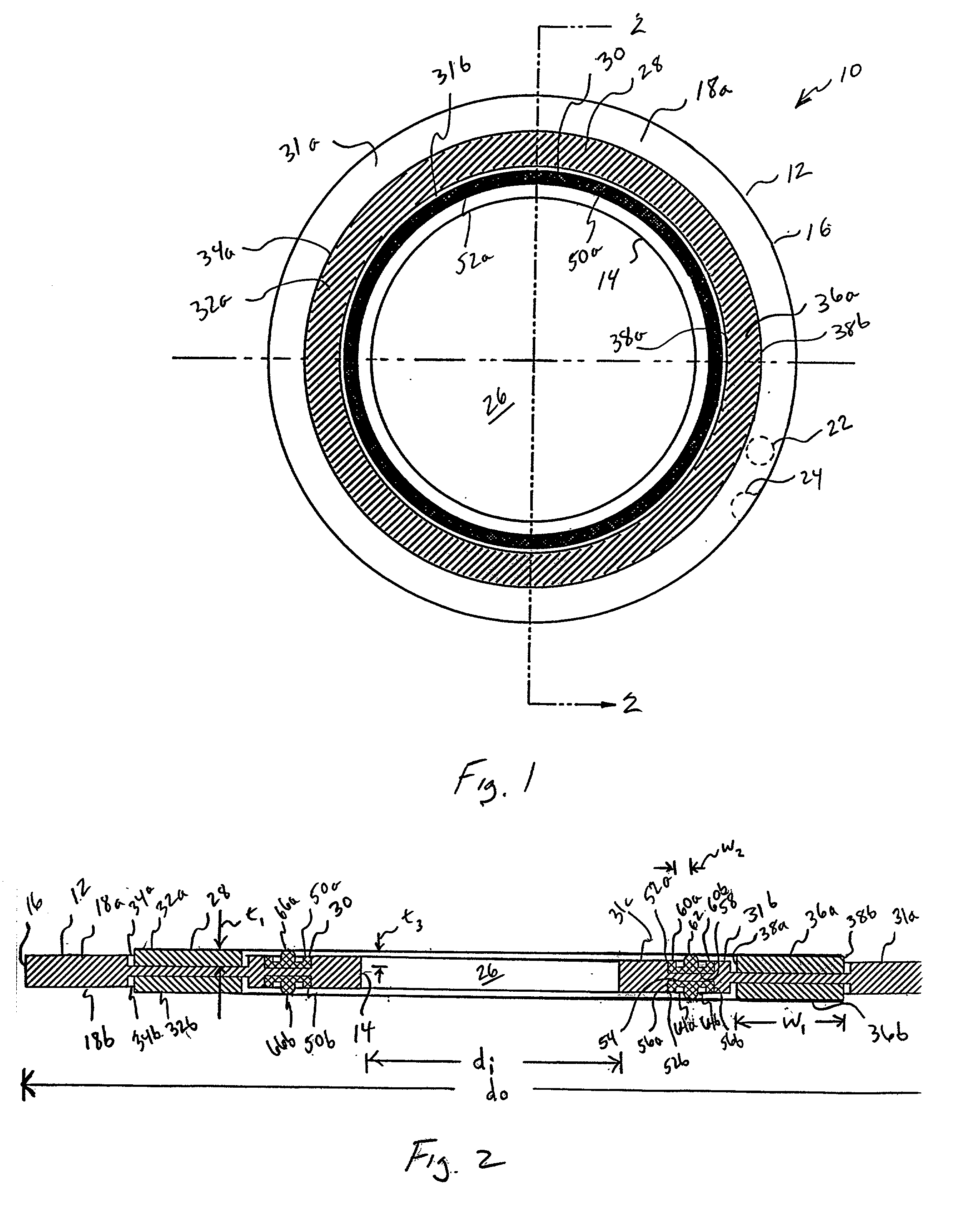 "flame resistant pipe flange gasket"