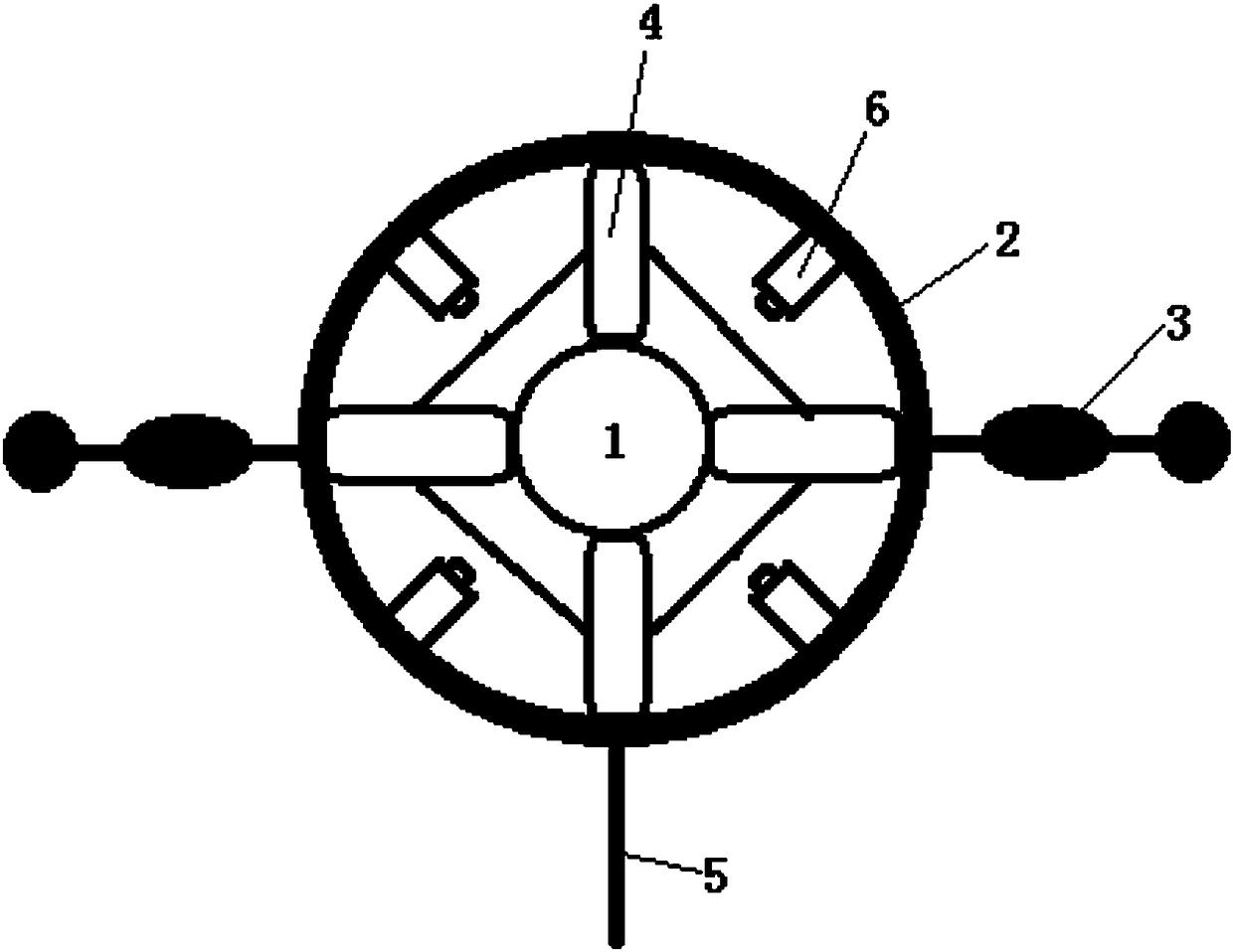 Device for monitoring operating state of overhead cable line of power distribution network