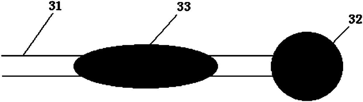 Device for monitoring operating state of overhead cable line of power distribution network