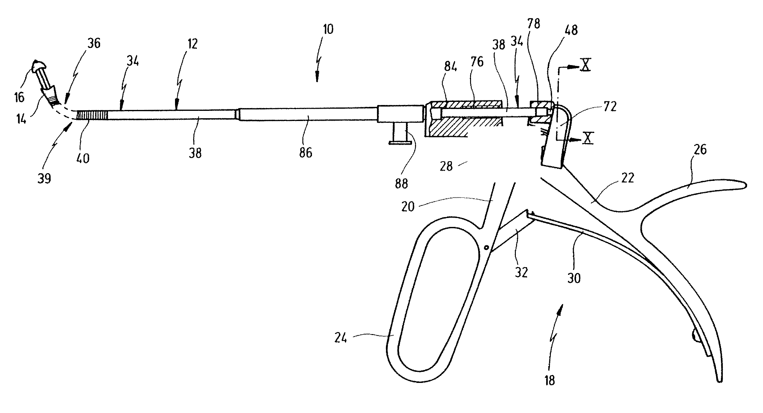 Medical instrument for dissecting tissue