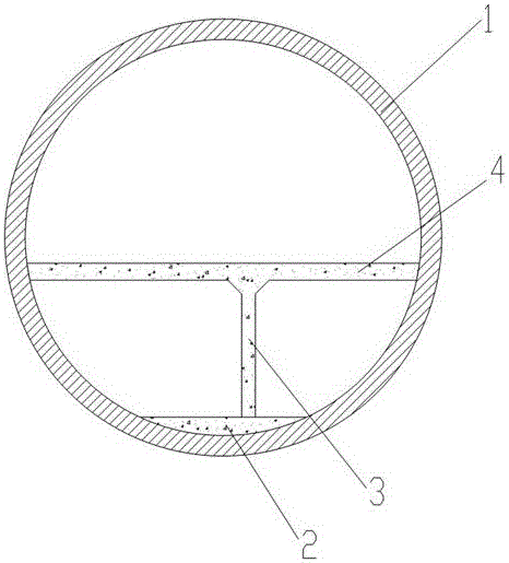 Comprehensive pipe rack of shield tunnel and construction method of comprehensive pipe rack