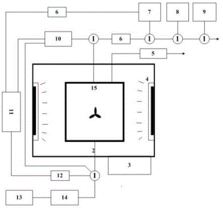 Method and device for studying mechanism that secondary organic aerosol is produced by photo-oxidation transformation of fuel coal