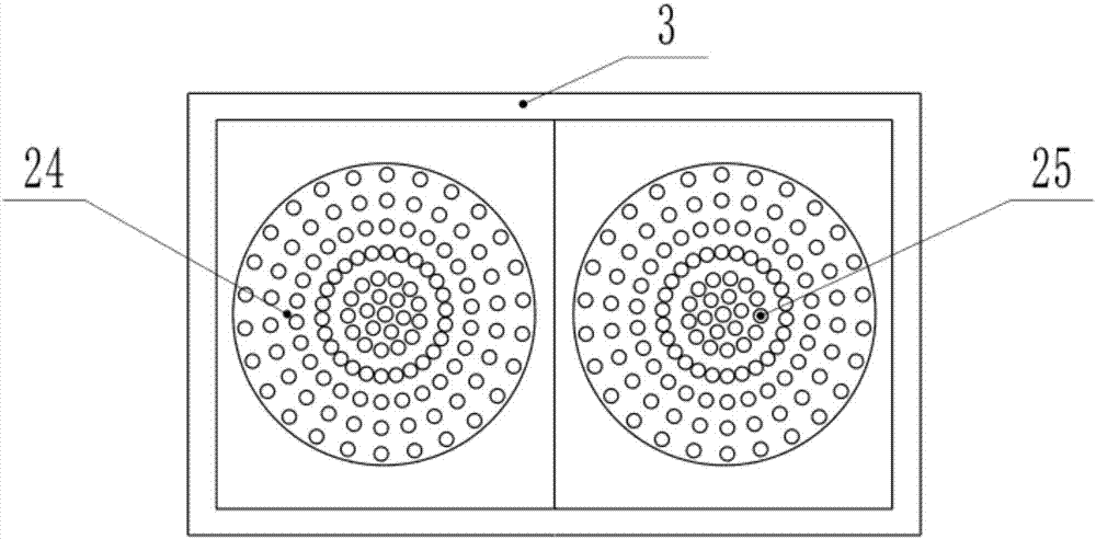 Device for finely grinding roughage feed for poultry in brooding period