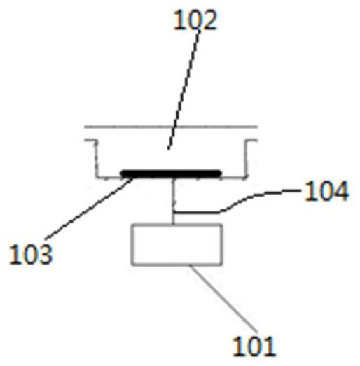 On-line monitoring device and method for moisture content of transformer insulating oil