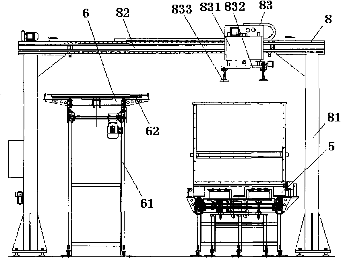 Quantitative boxing device with original box and original cover