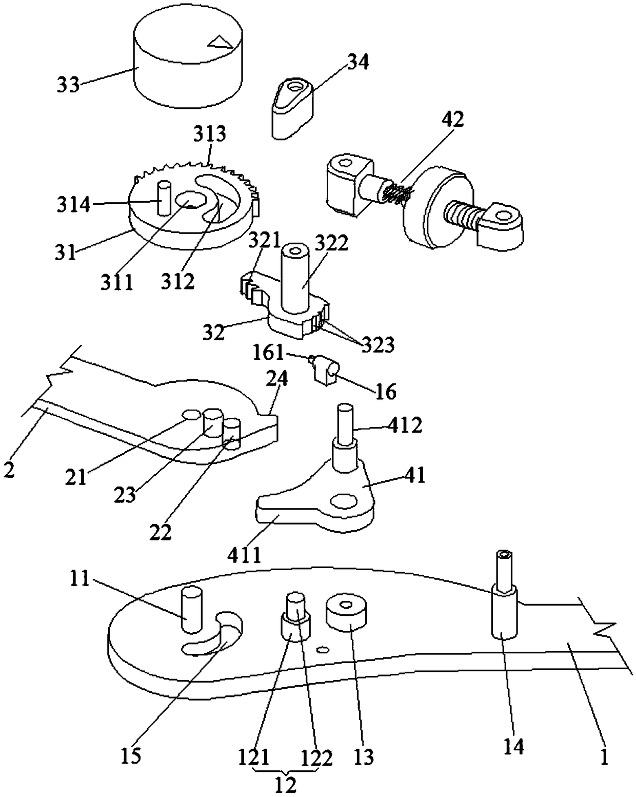 Auxiliary walking device