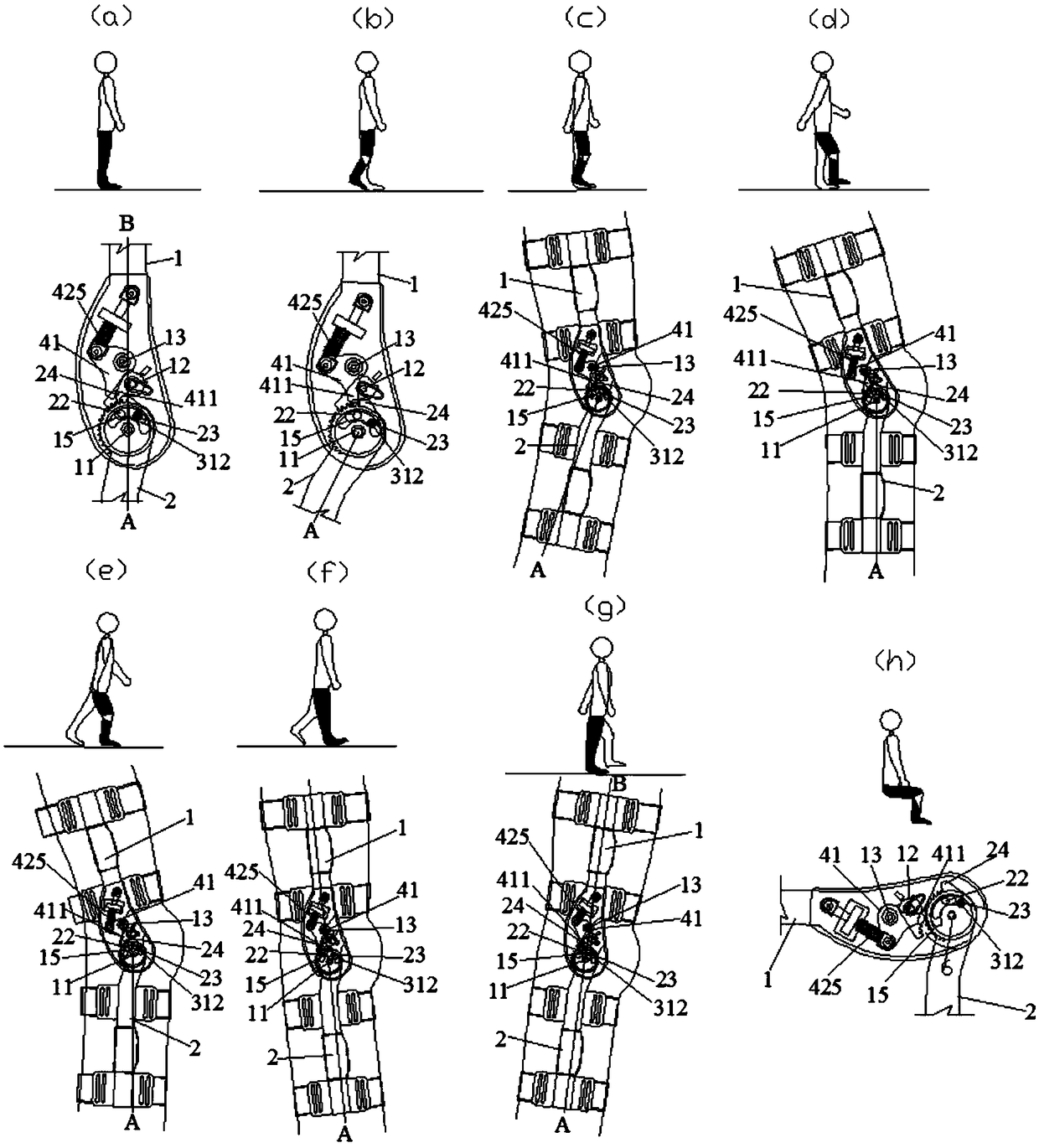 Auxiliary walking device