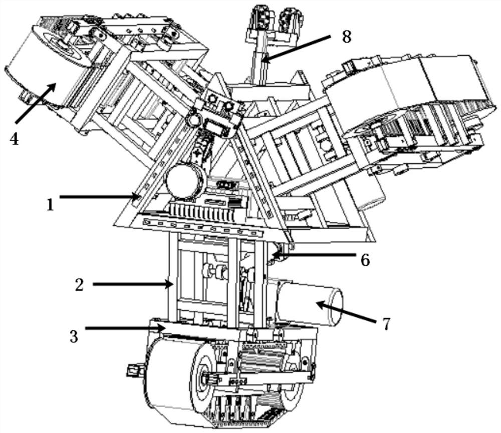 A pipeline inspection robot and its multi-sensor fusion detection method