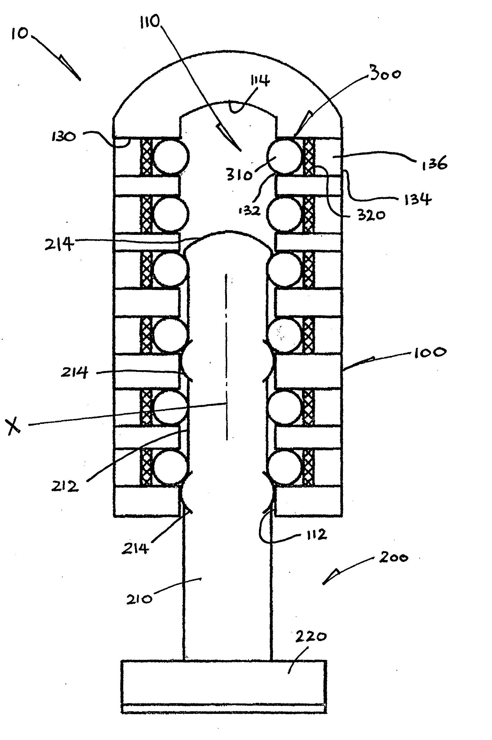 Impact absorber for vehicle