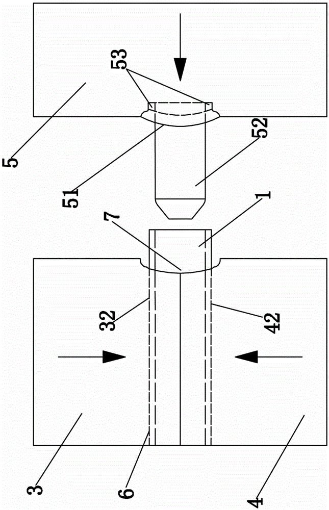 Boss molding process for pipe