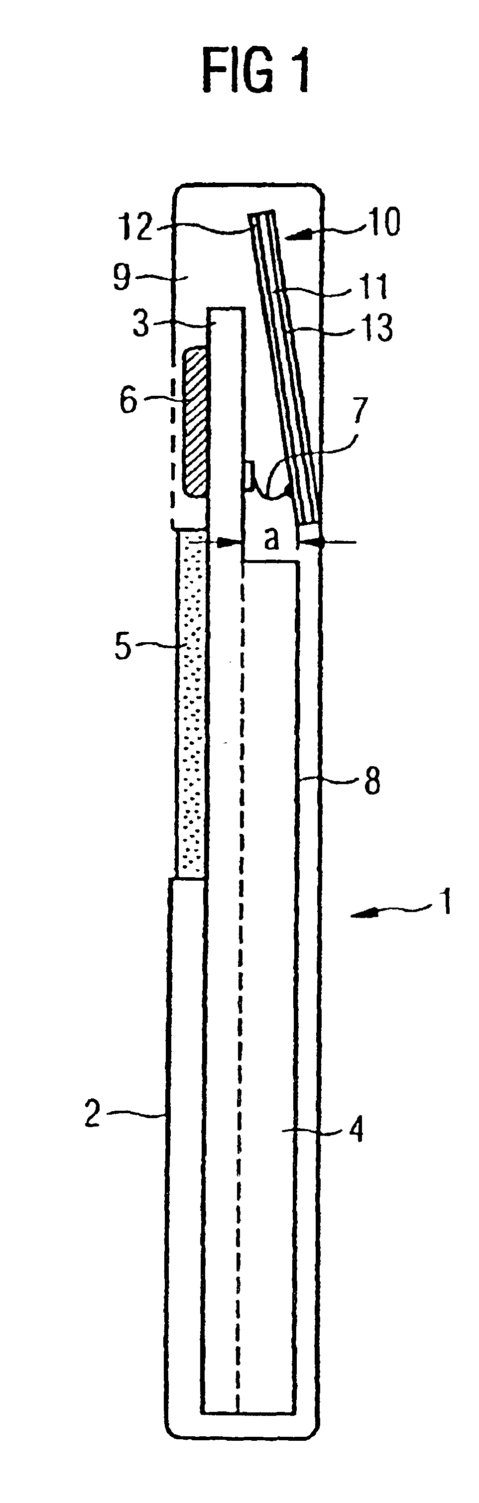 Antenna for a communication terminal