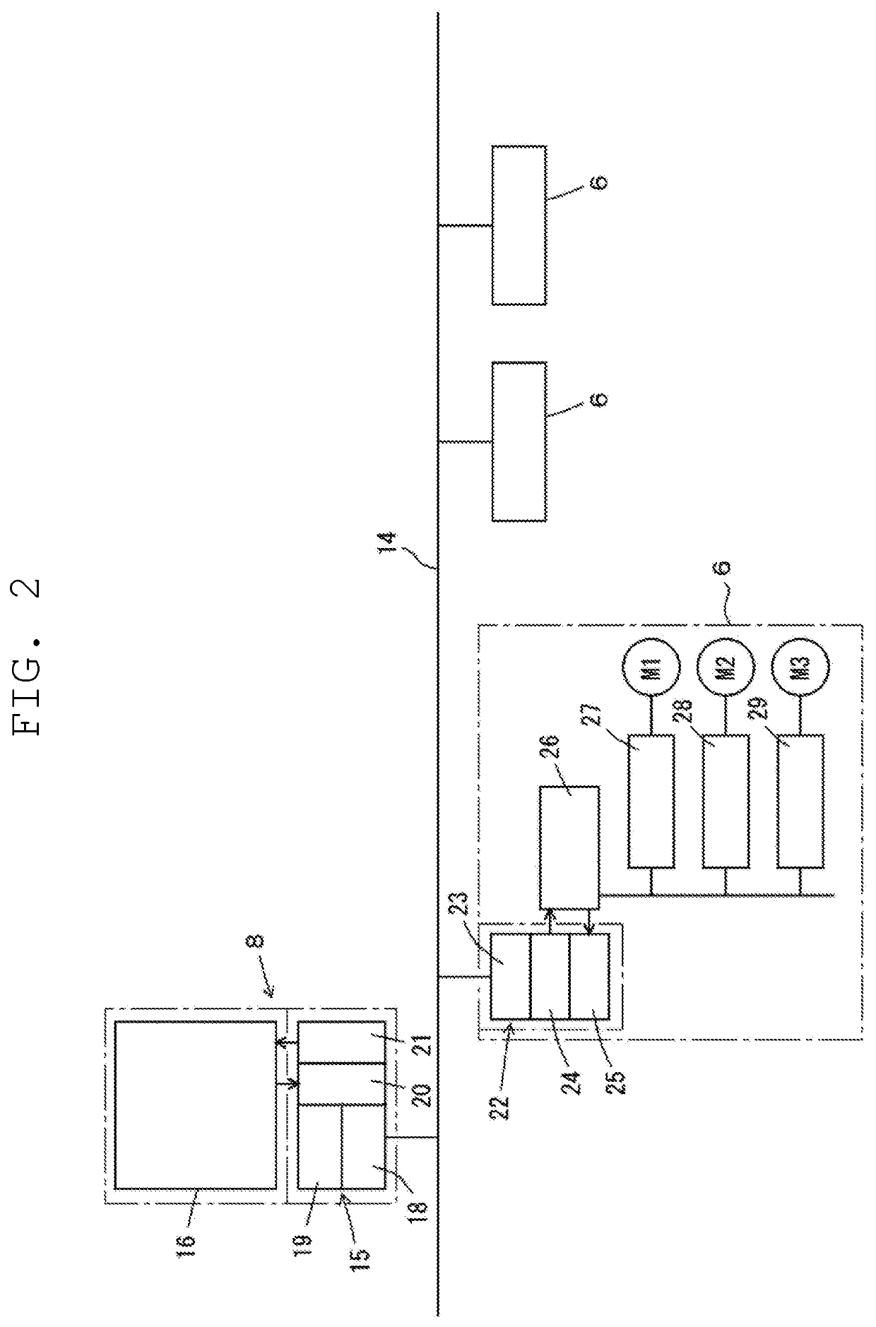 Transport vehicle system and communication method in transport vehicle system