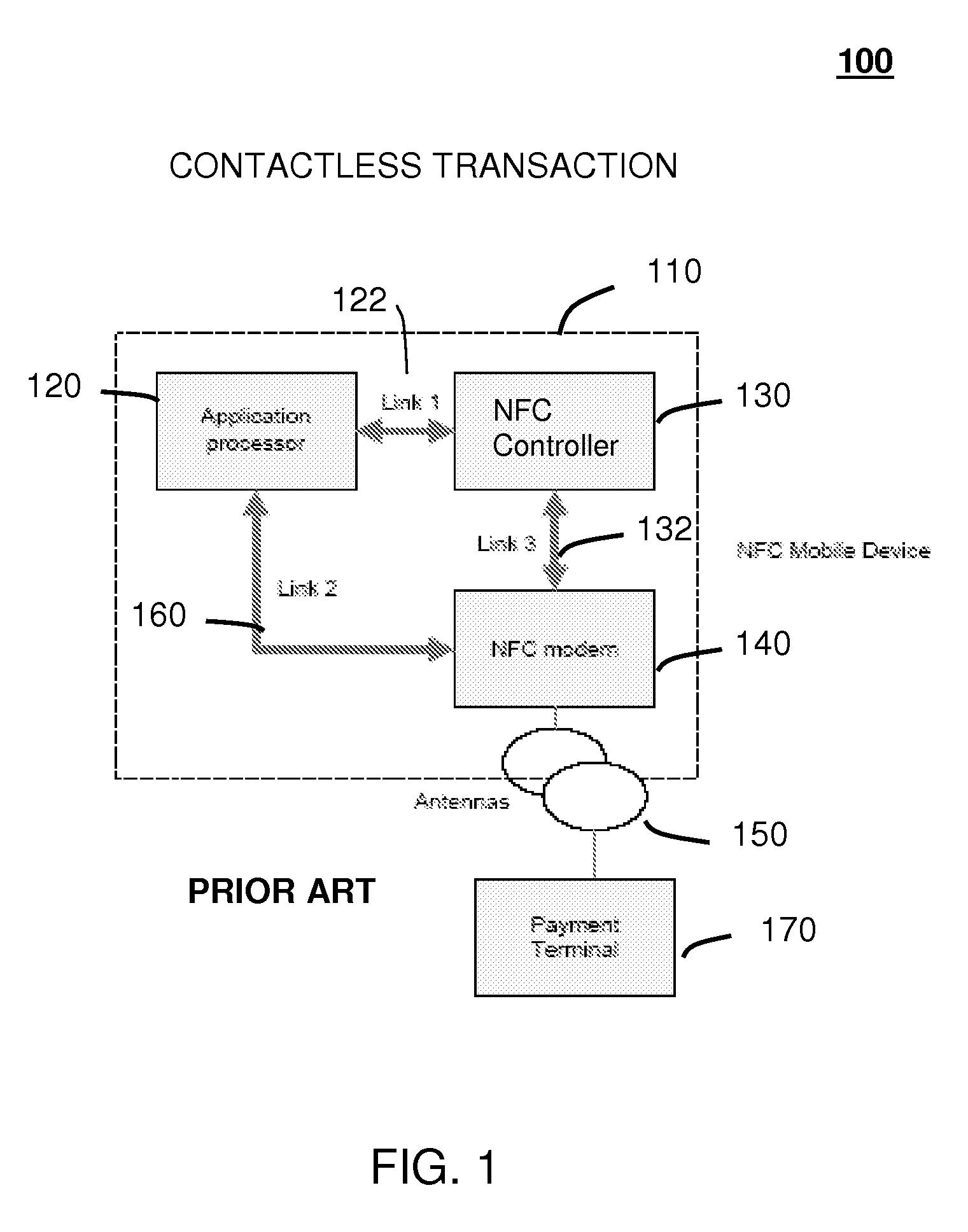 Method and system for monitoring secure application execution events during contactless rfid/nfc communication