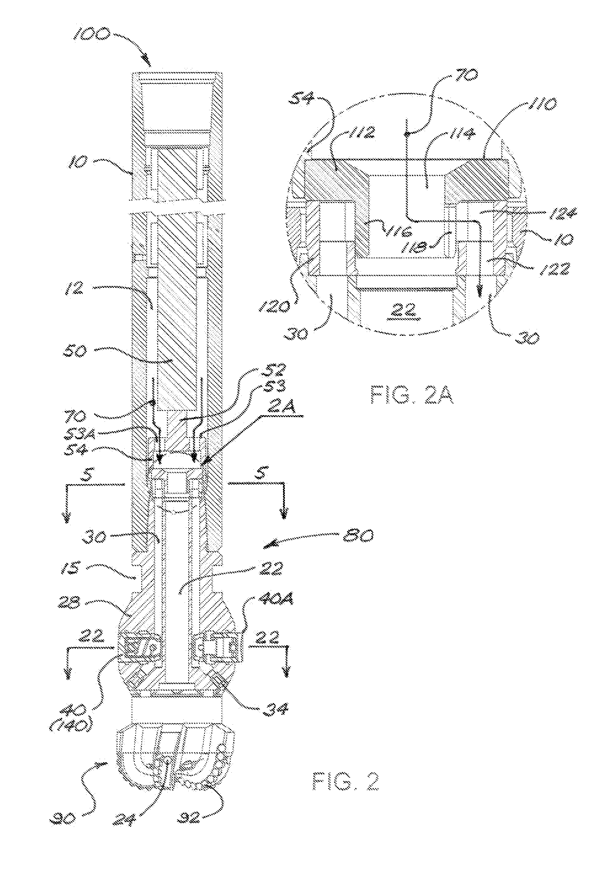 Downhole rotary drilling apparatus with formation-interfacing members and control system