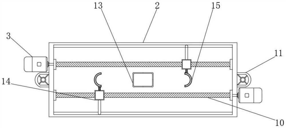 Semiconductor packaging element testing device