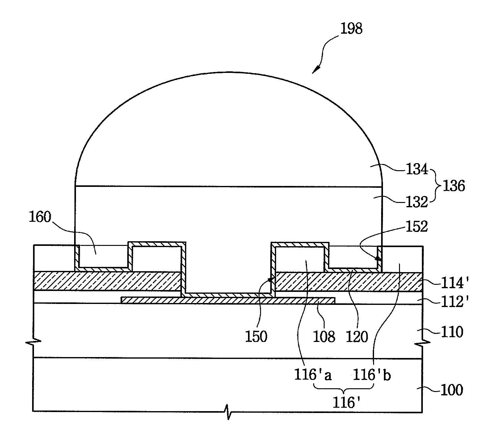 Semiconductor device having a conductive bump