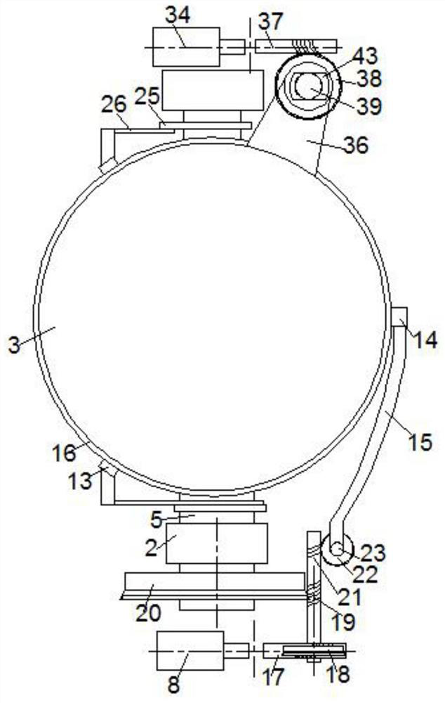 Insulation ladle automatic turning cover and dumping device