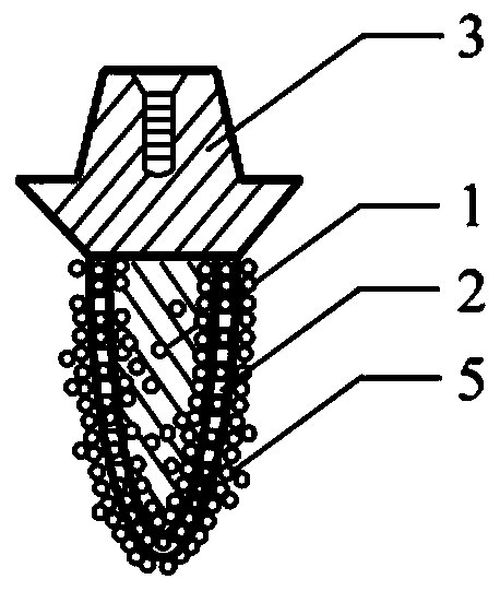 Personalized biomimetic dental implant and manufacturing method thereof