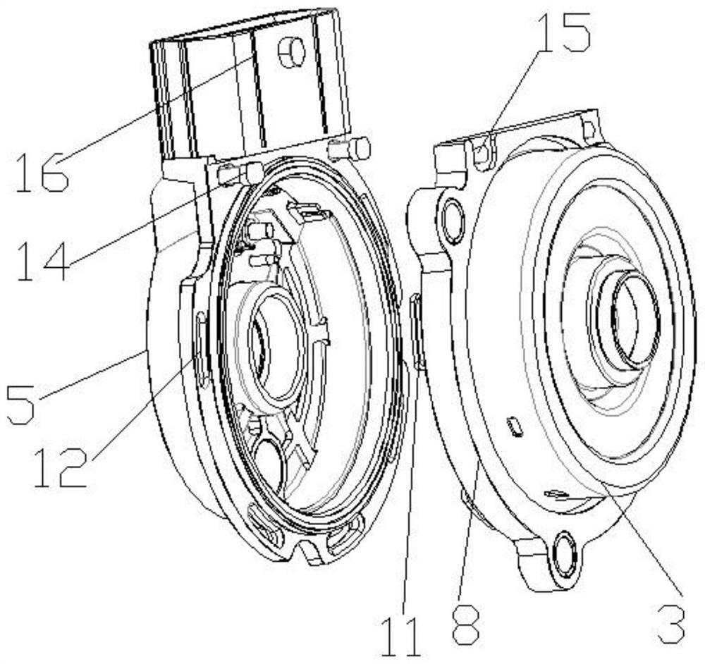 Control motor for electric VVT