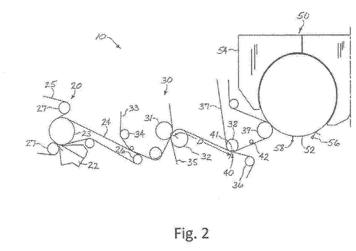 Multi-density tissue towel products comprising high-aspect-ratio cellulose filaments