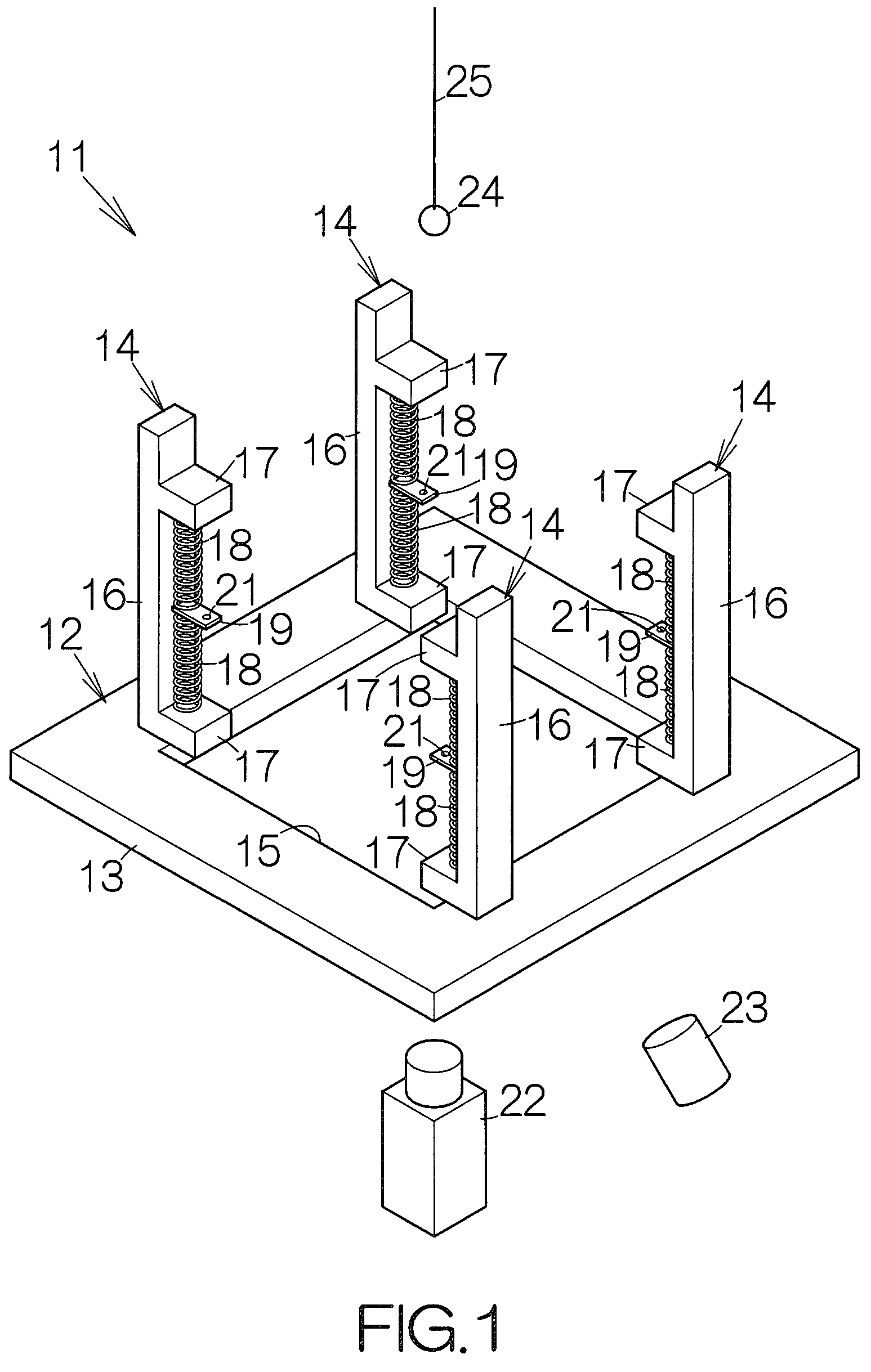 Impact test apparatus