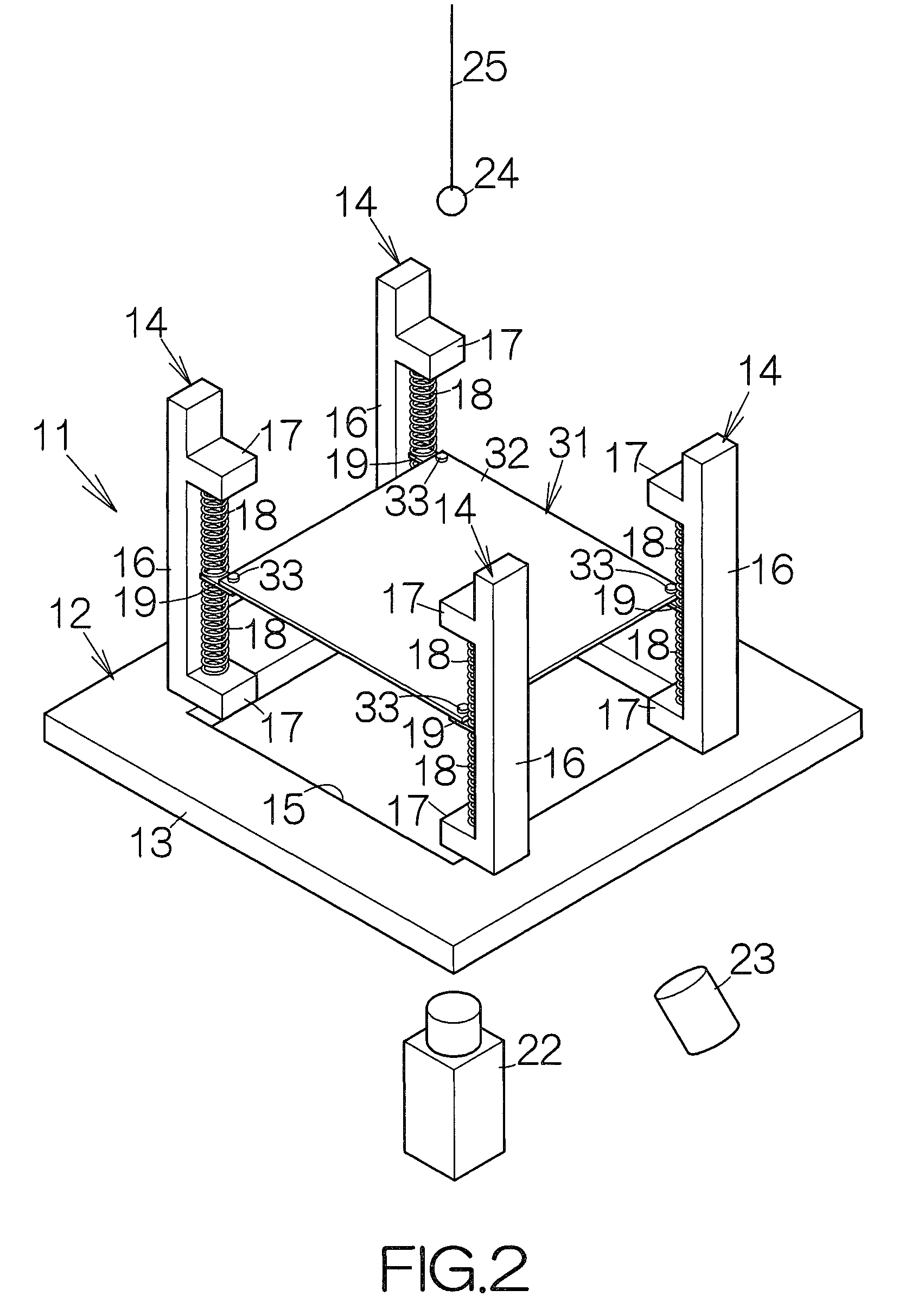 Impact test apparatus