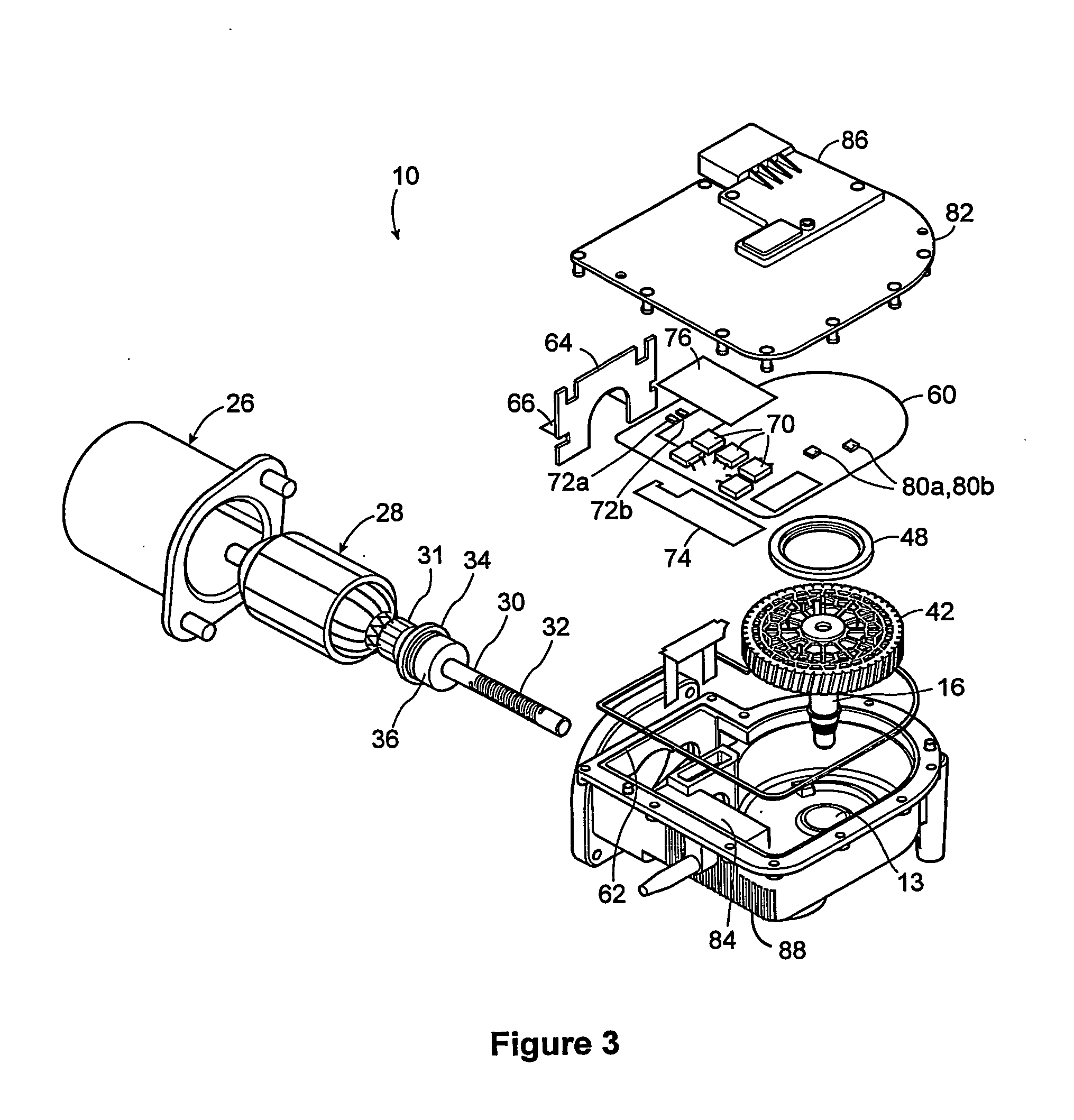 Reversing motor windshield wiper system