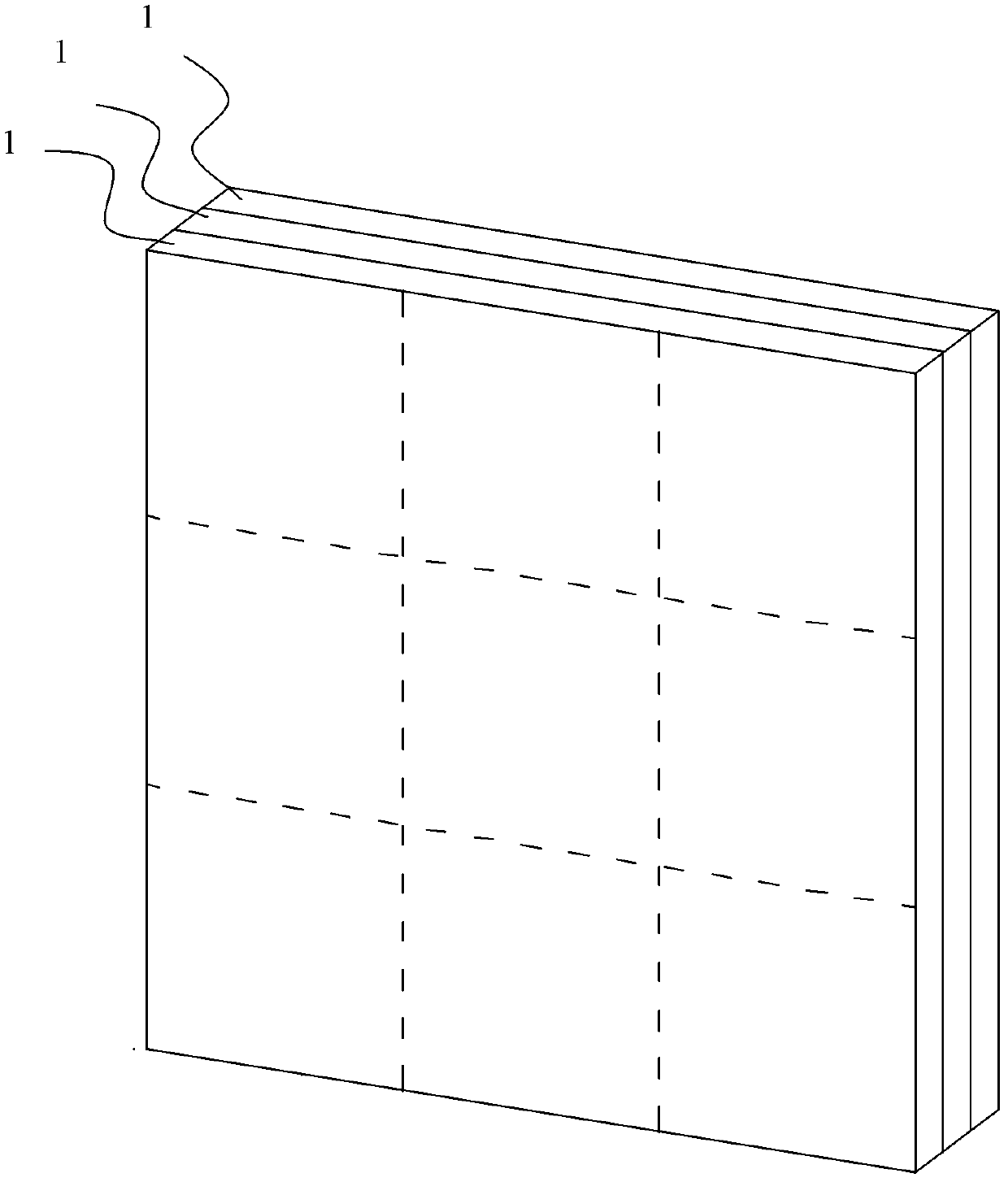 Metamaterial radome with smoothing function and antenna