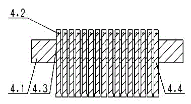 Welding device and method for superconducting lines