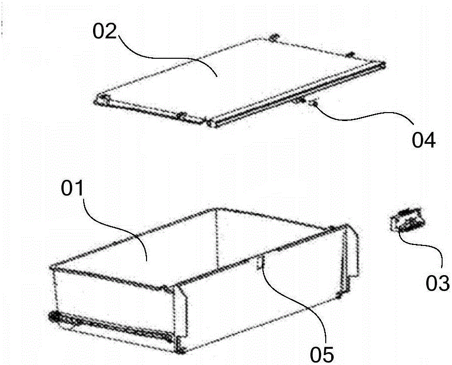 Refrigerator humidity adjusting drawer and refrigerator