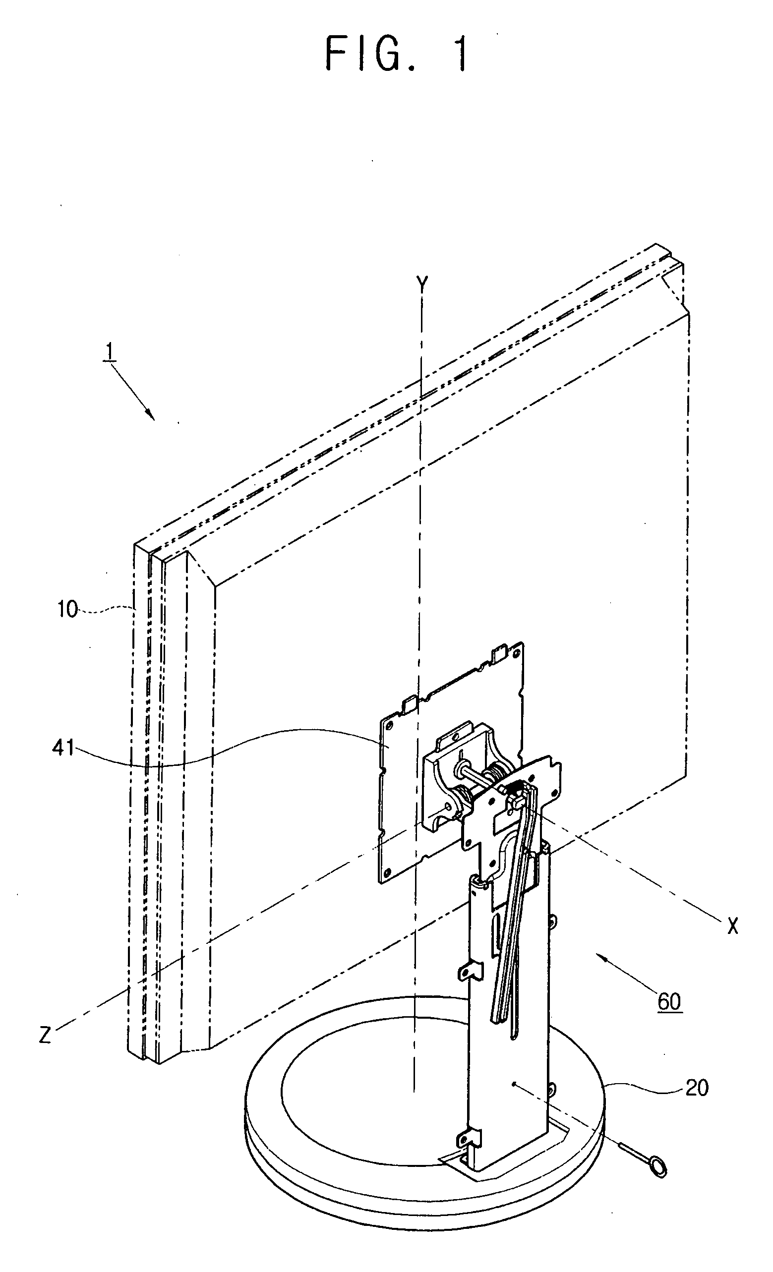 Stand and display apparatus having the same