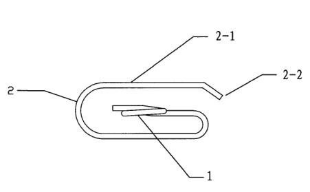 Steel wire hook