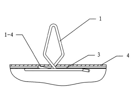 Steel wire hook