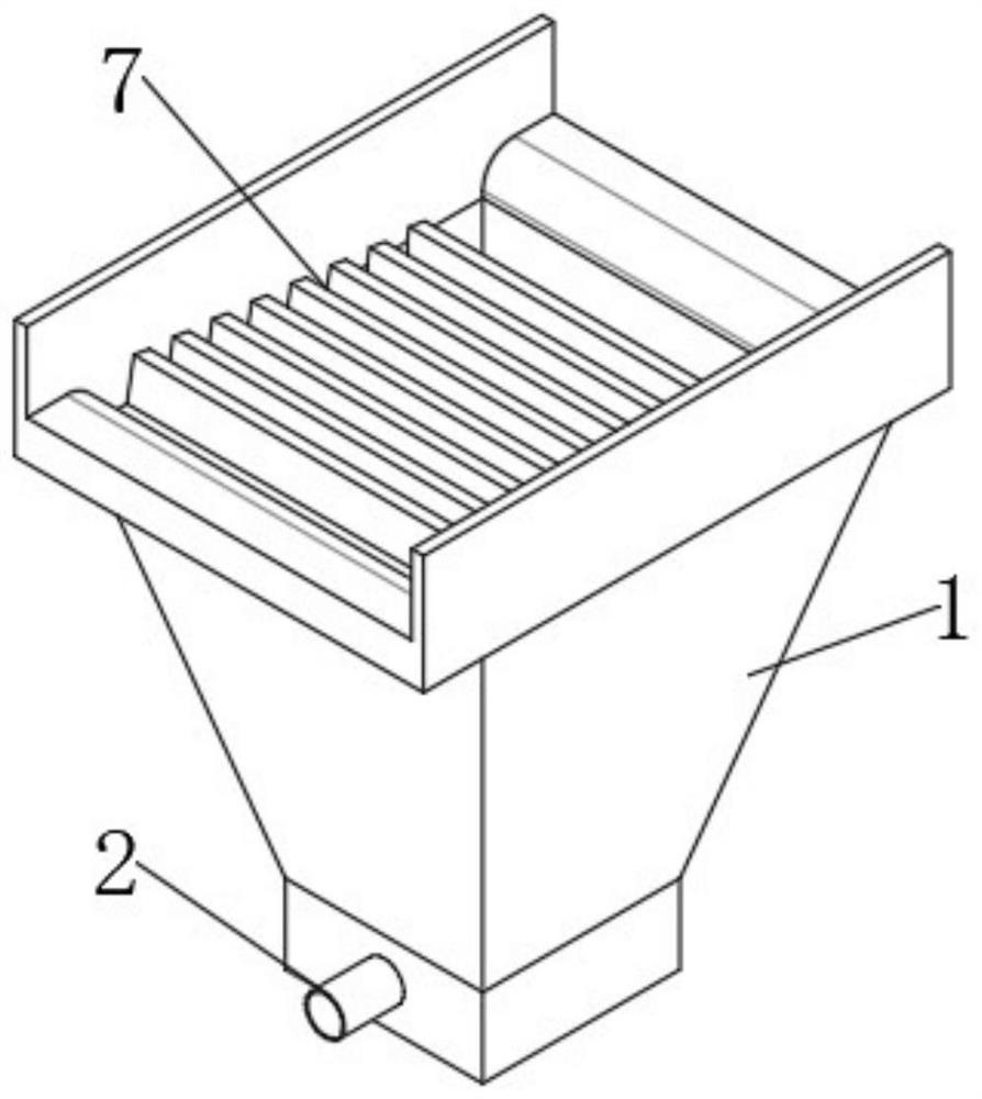 Sludge residue soil environment-friendly treatment device with multiple separation structures