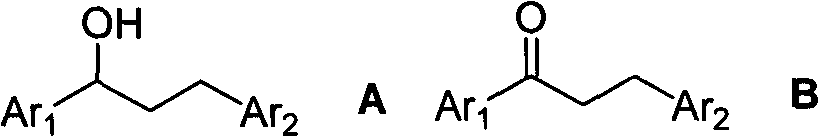 Method for synthesizing 1,3-diphenyl-1-propanol compound