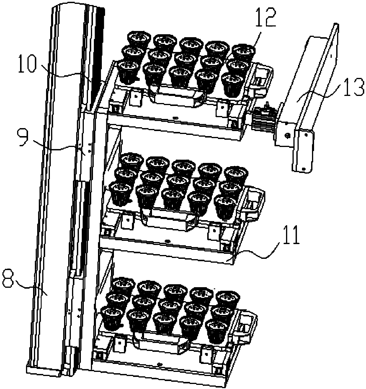 A lifting transfer mechanism